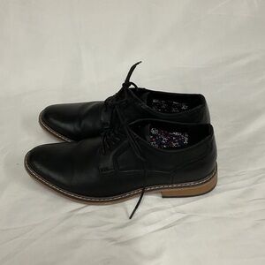 Madden Classic Black Leather Men's Shoes